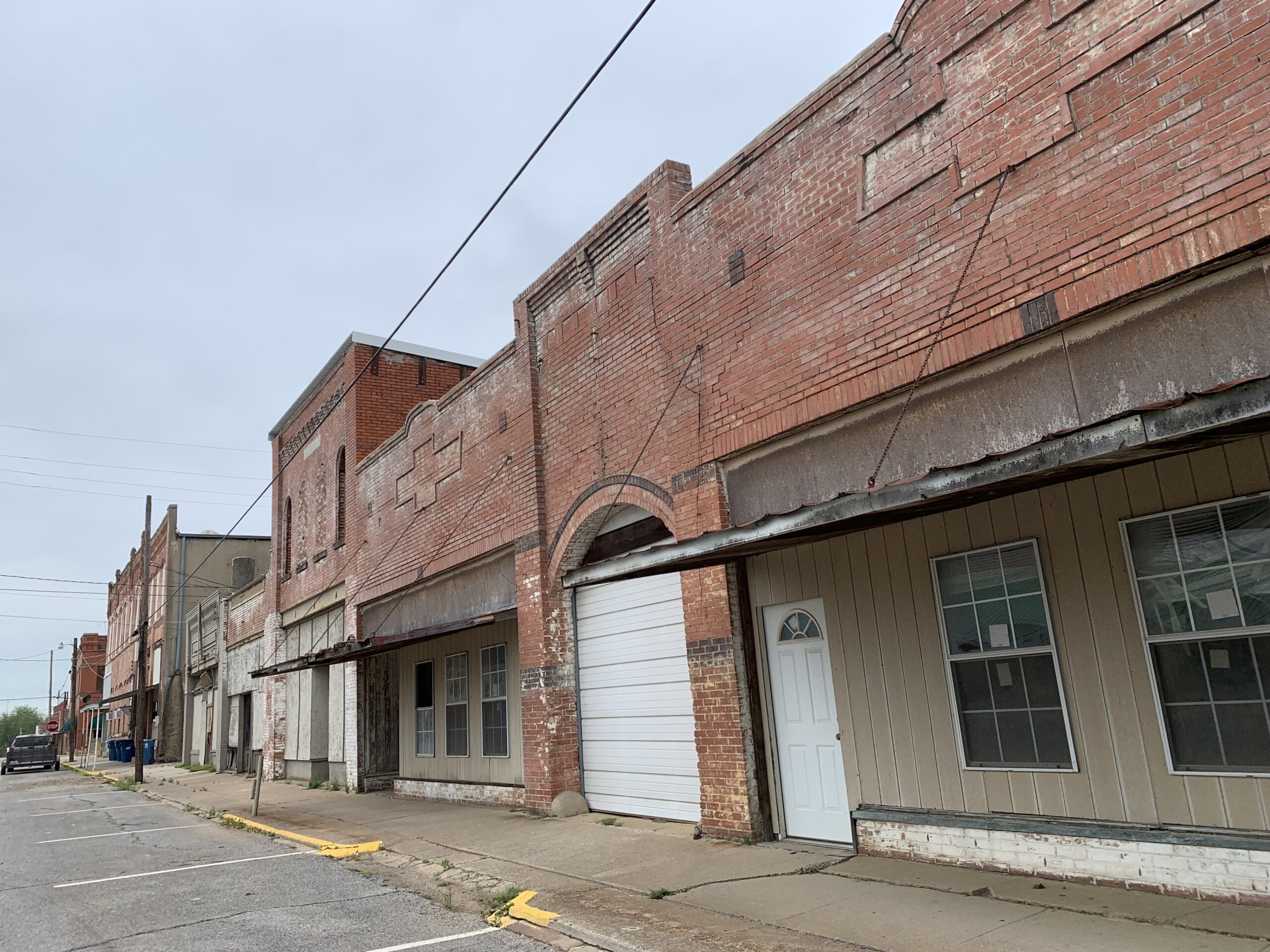 photograph of downtown Atoka, Oklahoma